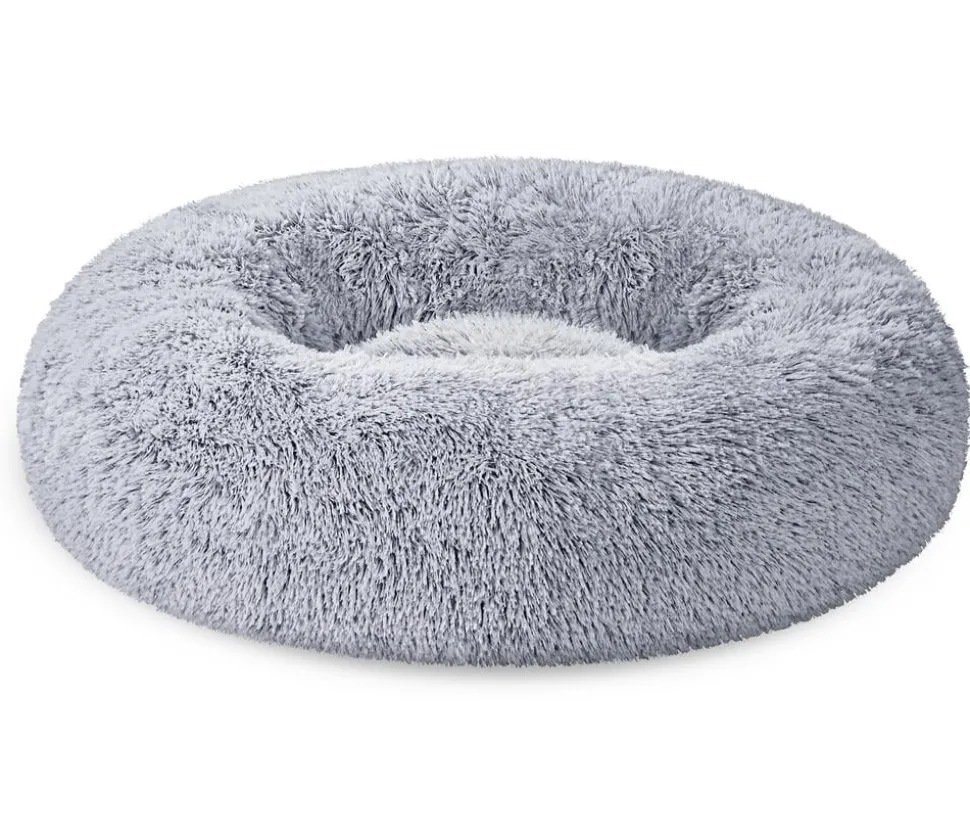 Feandrea Hundebett, rund, grau, ca. Ø80/H20 cm