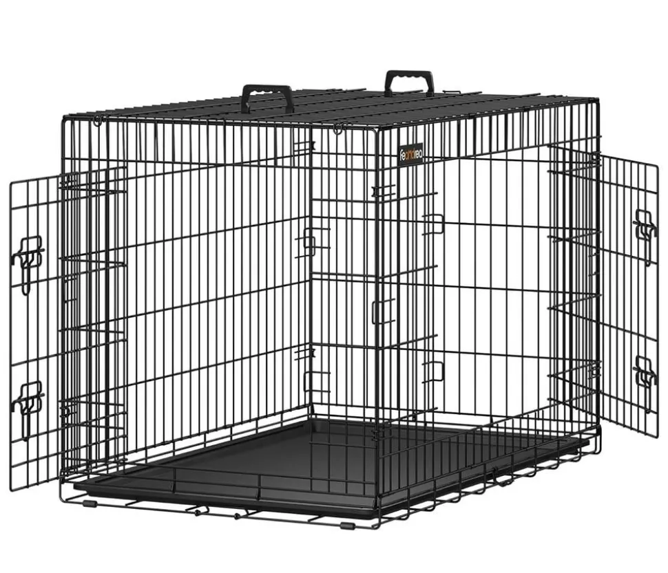 Feandrea Hundekäfig XXL mit 2 Türen