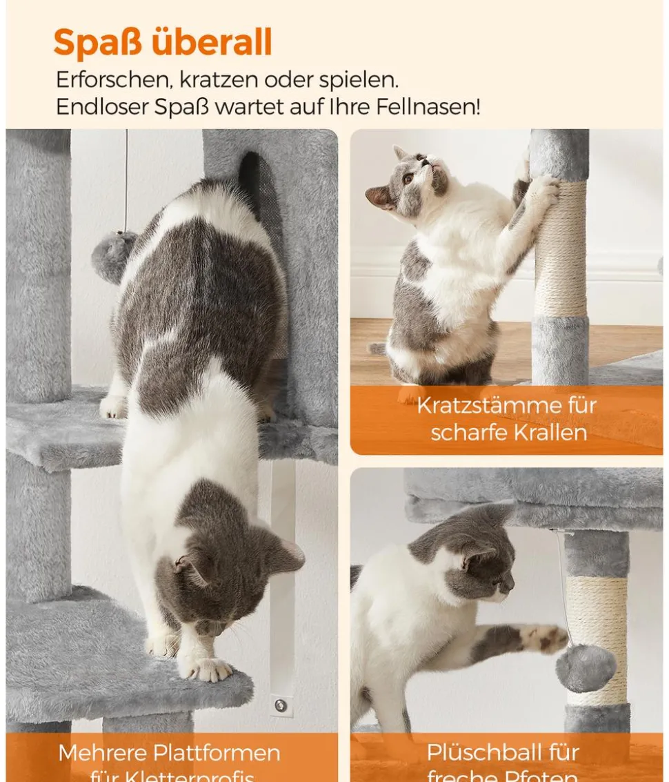Feandrea Kratzbaum, ca. B55/H143/T45 cm