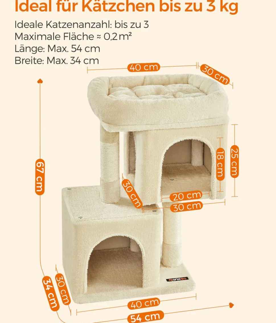 Feandrea Kratzbaum S, ca. B54/H67/T34 cm