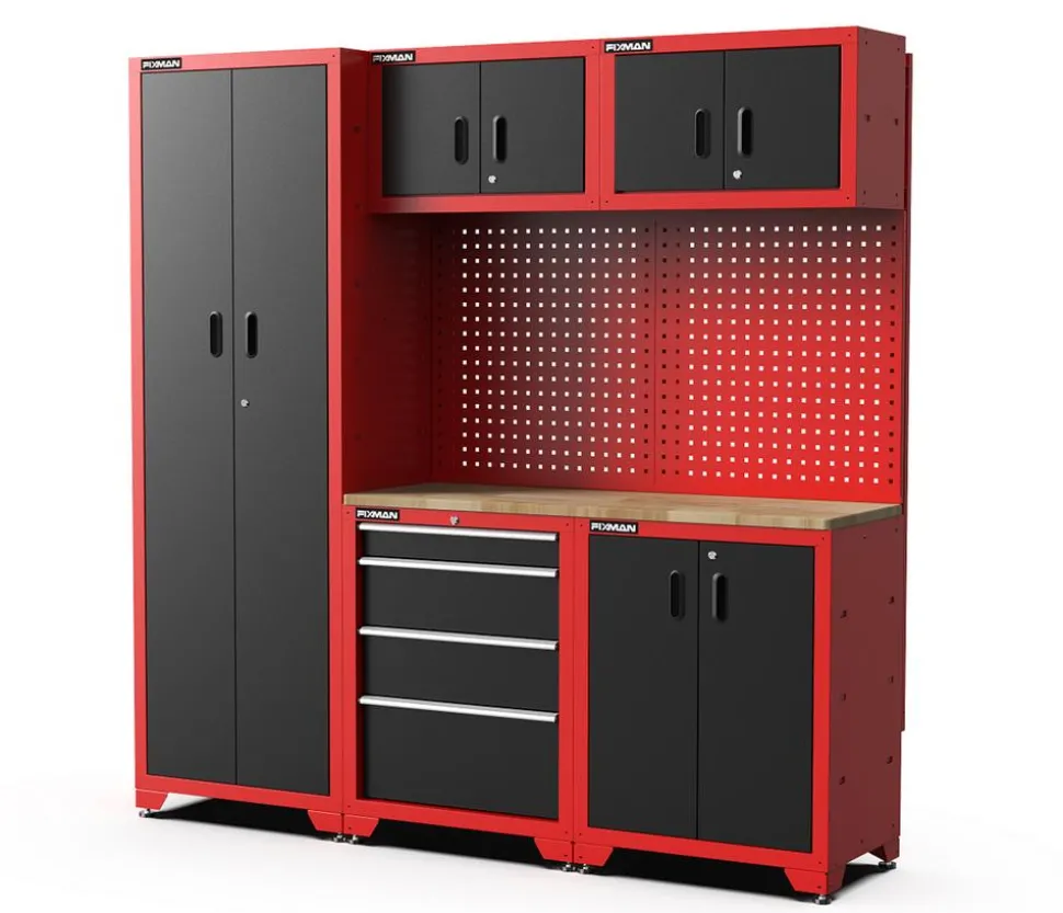 FEISTOS Werkzeugschrank Juno 2, ca. B198/H198/T45,7 cm