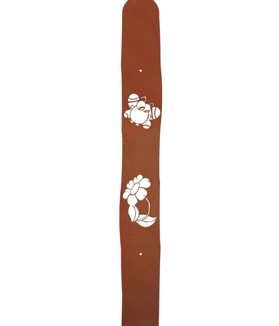 Ferrum Art Design Metall-Zaunlatte Blumenschmetterling, ca. H90 cm