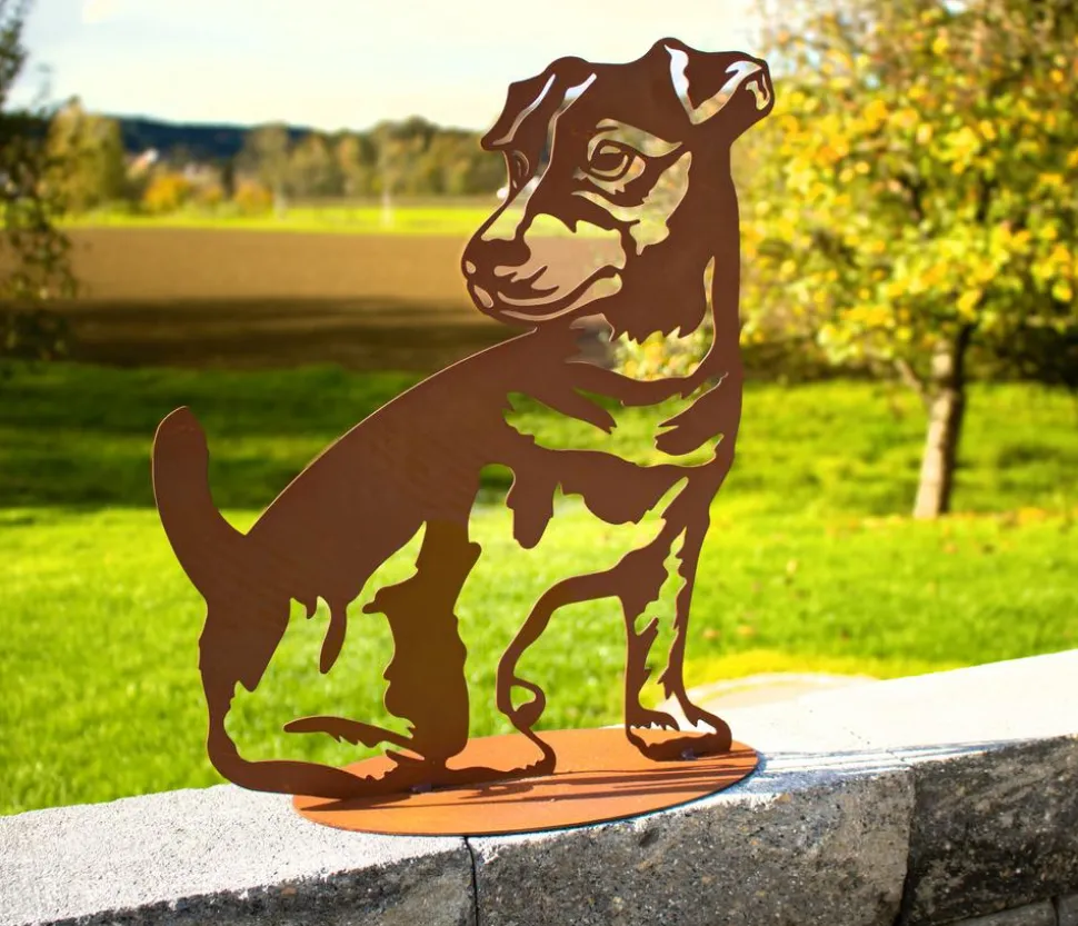 Ferrum Metall-Hund Rocco, ca. H45 cm