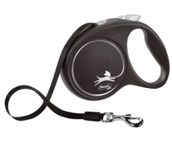 flexi® Hundeleine Gurt-Leine Black Design, large, 5 m