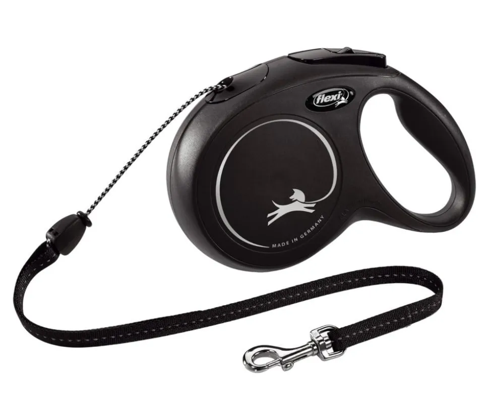 flexi® Hundeleine New Classic Seil-Leine, Medium, 8m