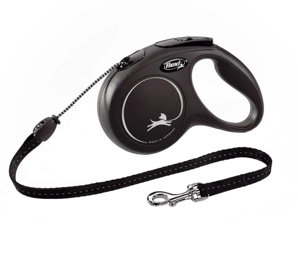 flexi® Hundeleine Seil-Leine New Classic, Medium, 5m