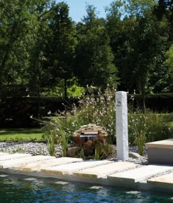 Garantia Kunststoff-Wasserzapfsäule Granit, ca. H100 cm