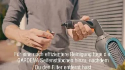 GARDENA Cleansystem Jalousienbürste, ca. B7,7/H27,7/T18,2 cm