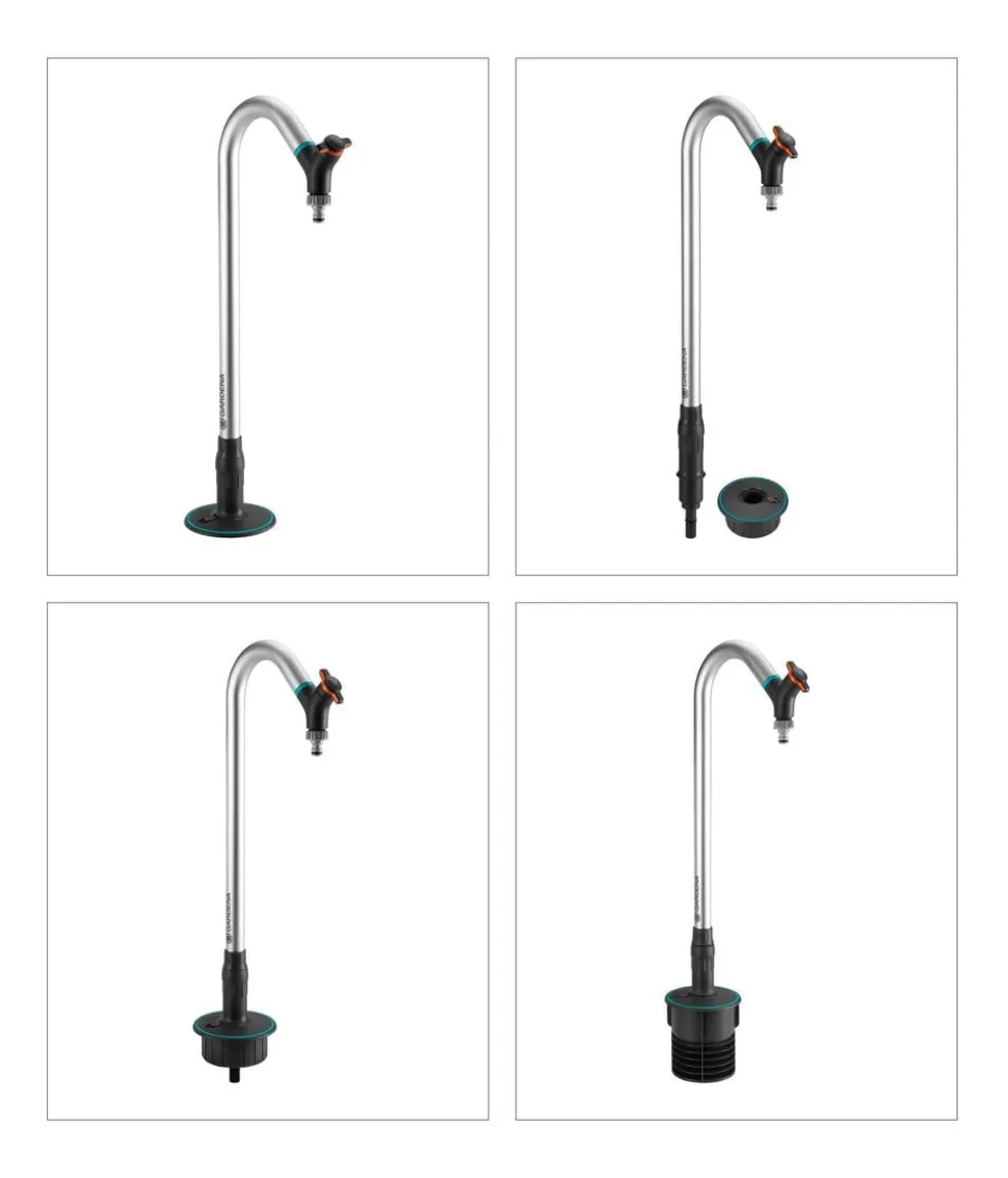 GARDENA Garten-Wasserhahn Sprinklersystem Pipeline
