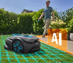 GARDENA Mähroboter smart SILENO sense 400 m², ca. B60,3/H26,2/T40,5 cm