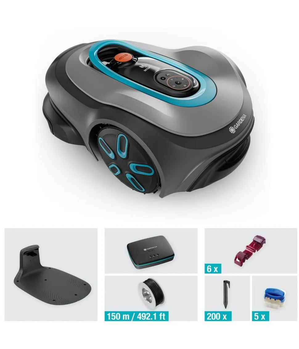 GARDENA Mähroboter smart SILENO max 800 m², ca. B43/H63/T26 cm