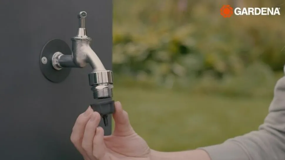 GARDENA Micro-Drip-System Hahn-Anschlussstück, 3/16"