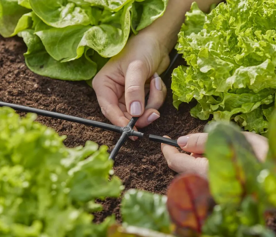 GARDENA Micro-Drip-System Kreuzstück, 3/16"