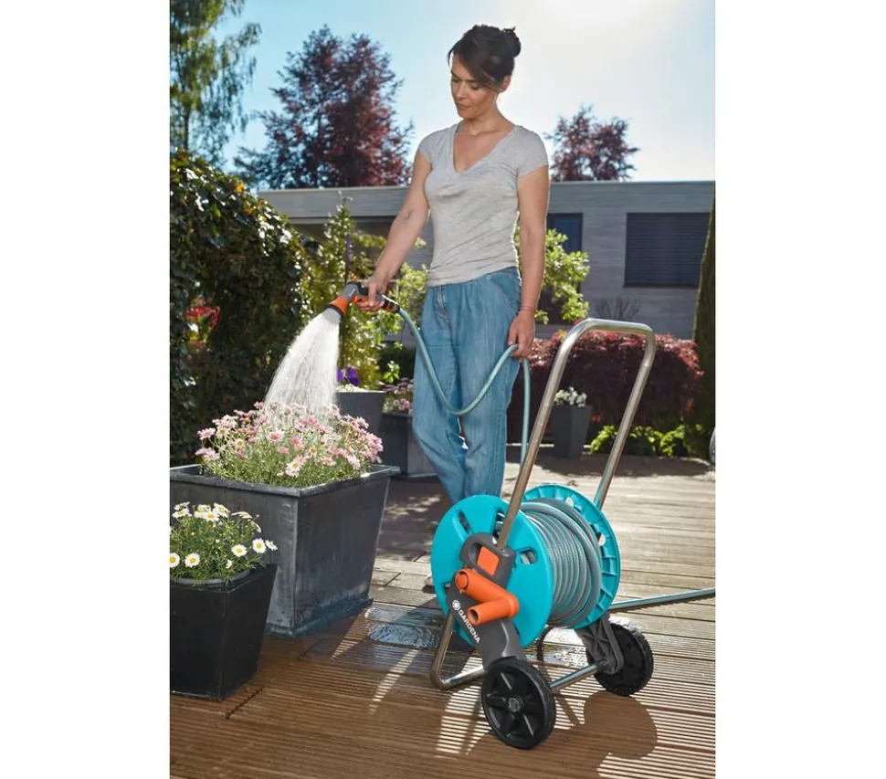 GARDENA Schlauchwagen-Set CleverRoll S, ca. 20 m