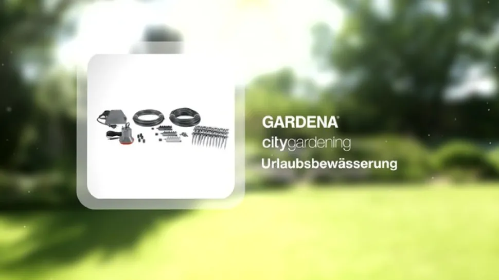 GARDENA Urlaubsbewässerung City Gardening
