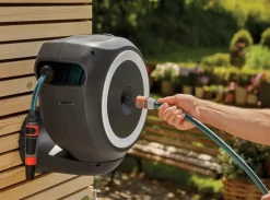 GARDENA Wand-Schlauchbox RollUp S, ca. 15 m