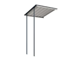 Globel Schleppdach Planus, ca. B83/H199/T124 cm