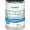 GRAU Ergänzungsfuttermittel für Hunde und Katzen Biotin Forte Haut und Fell Tabletten, 320 g