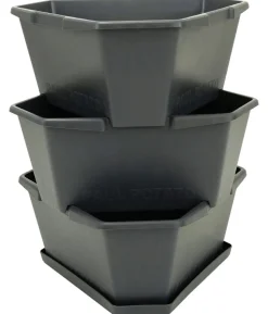 Gusta Garden Kartoffelturm Paul Potato Starter, 3 Etagen, ca. B44/H50/T44 cm
