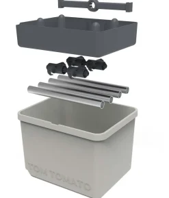 Gusta Garden Tomatentopf Tom Tomato, ca. B35/H135/T28 cm