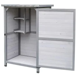 Habau Gartenschrank Flachdach