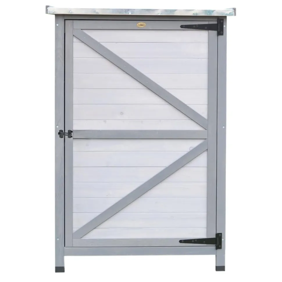 Habau Gartenschrank Flachdach