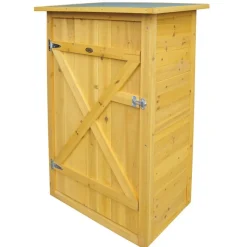 Habau Gartenschrank Flachdach, ca. B75/H117/T56 cm