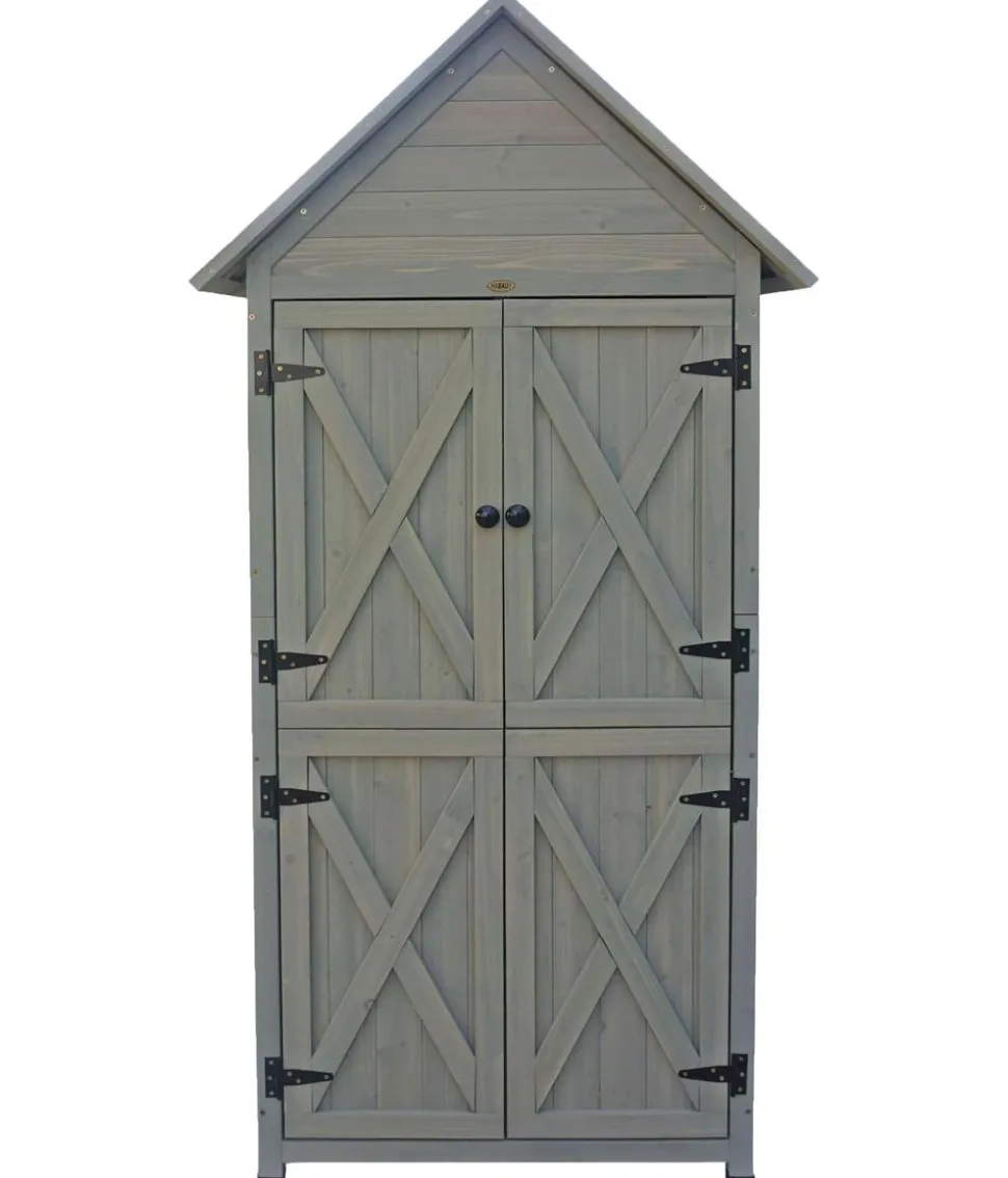 Habau Gartenschrank Lena, ca. B84/H178/T45 cm