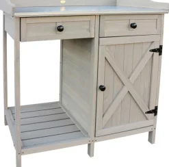 Habau Pflanztisch, ca. B98/H95/T48 cm