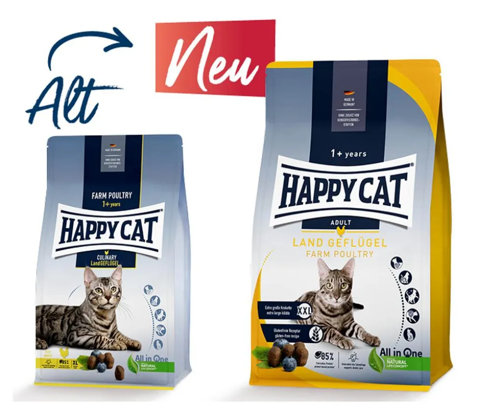 Happy Cat Trockenfutter für Katzen Culinary Adult