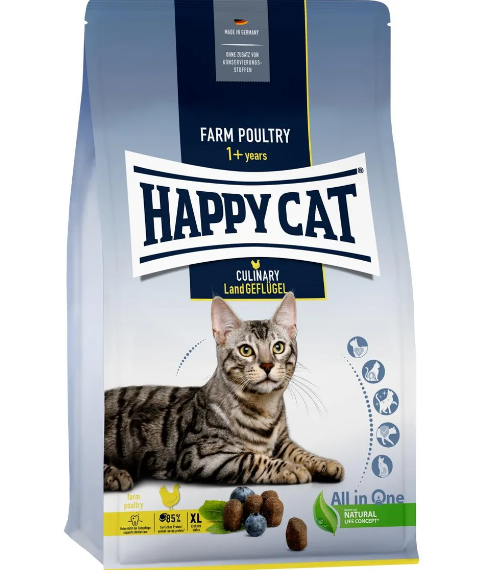 Happy Cat Trockenfutter für Katzen Culinary Adult