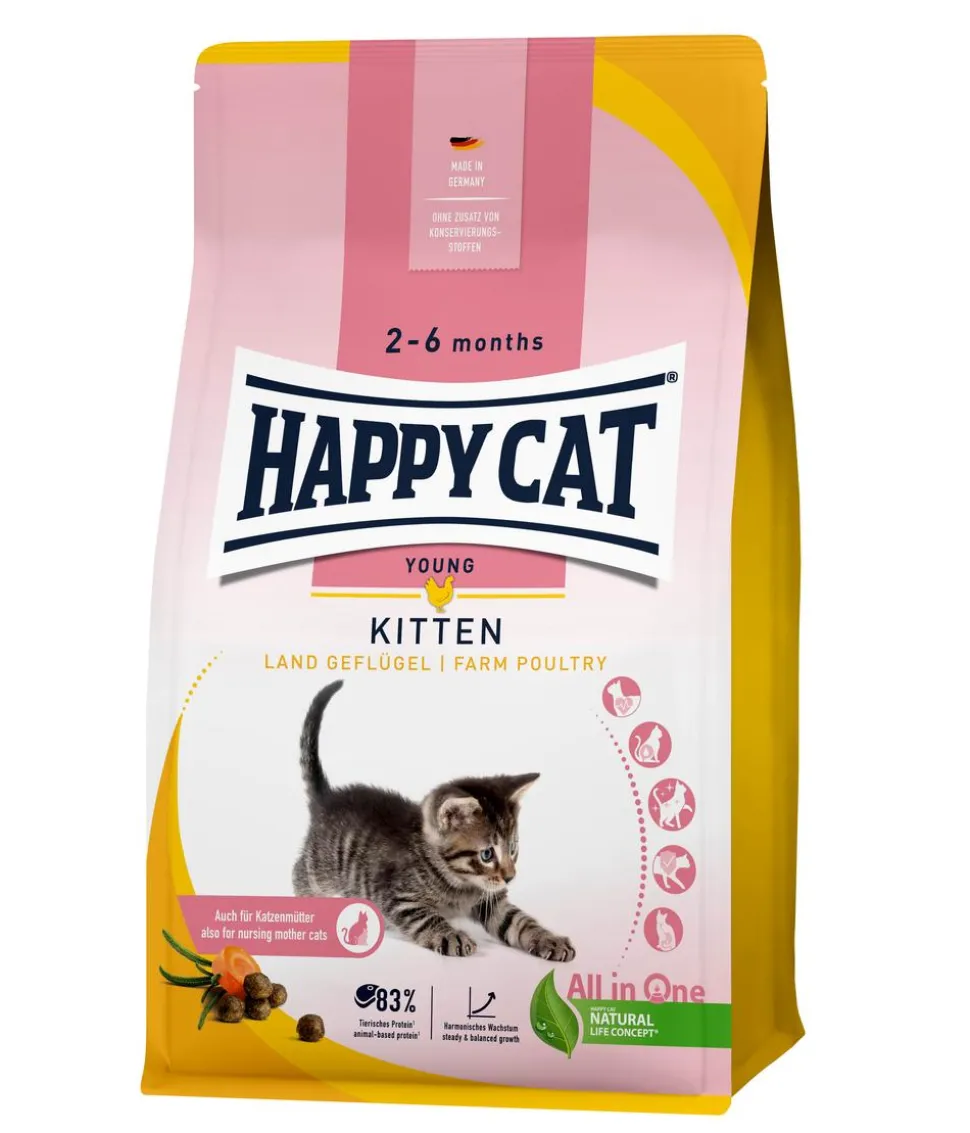 Happy Cat Trockenfutter für Katzen Care Schonkost Niere