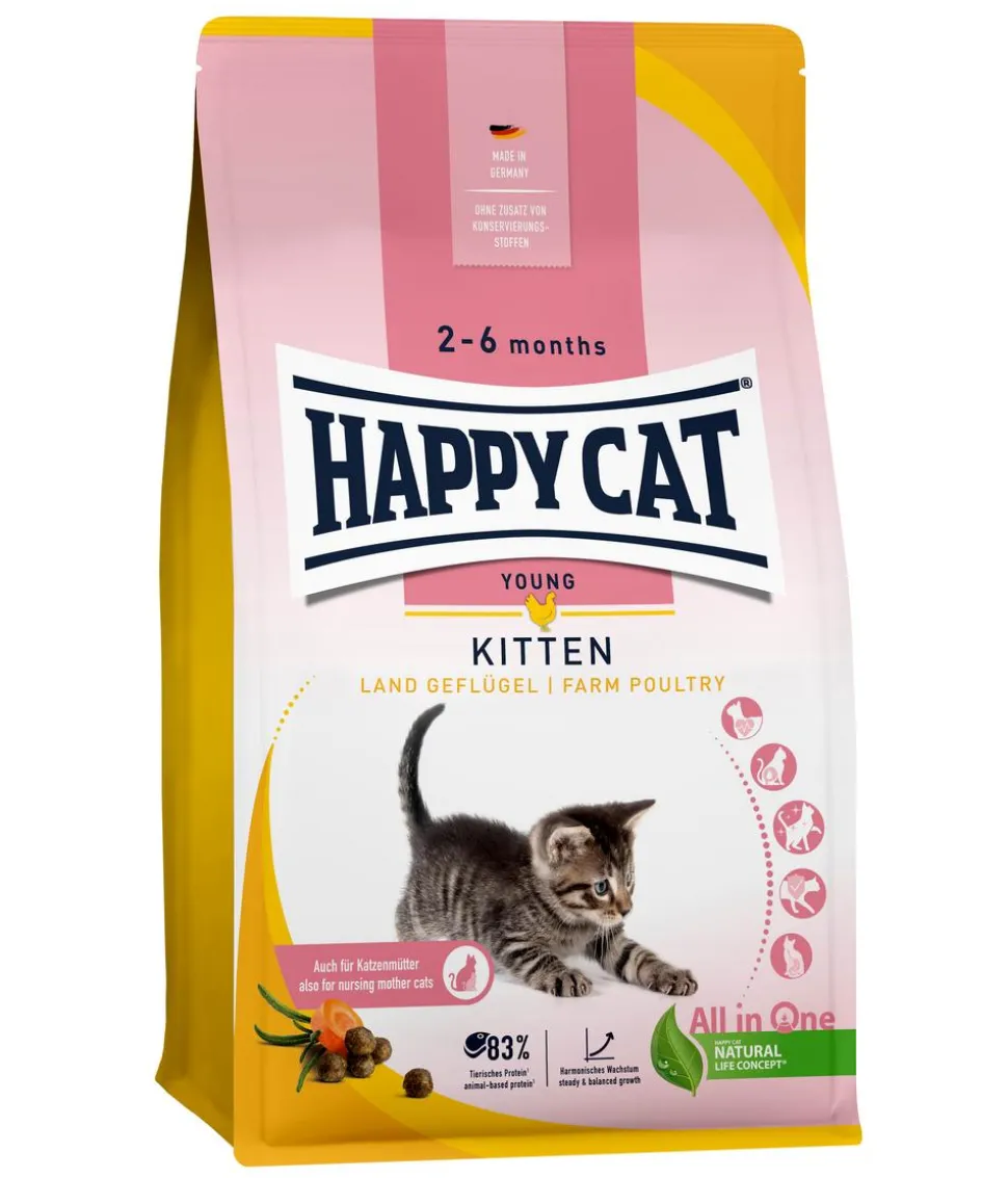 Happy Cat Trockenfutter für Katzen Care Schonkost Niere