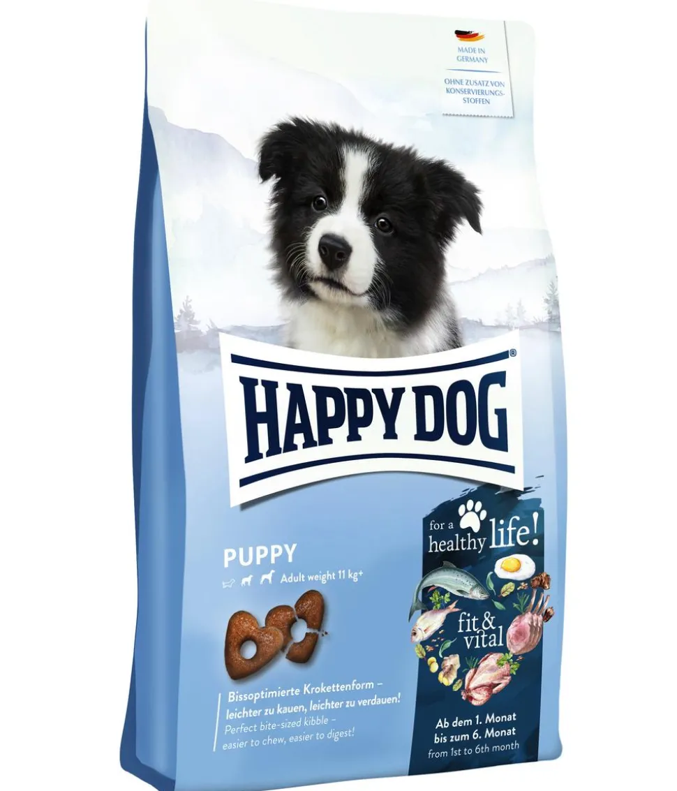 Happy Dog Trockenfutter für Hunde NaturCroq, Lamm & Reis