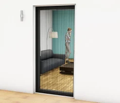 Hecht Alu-Plissee-Tür Professional, ca. B125/H220 cm