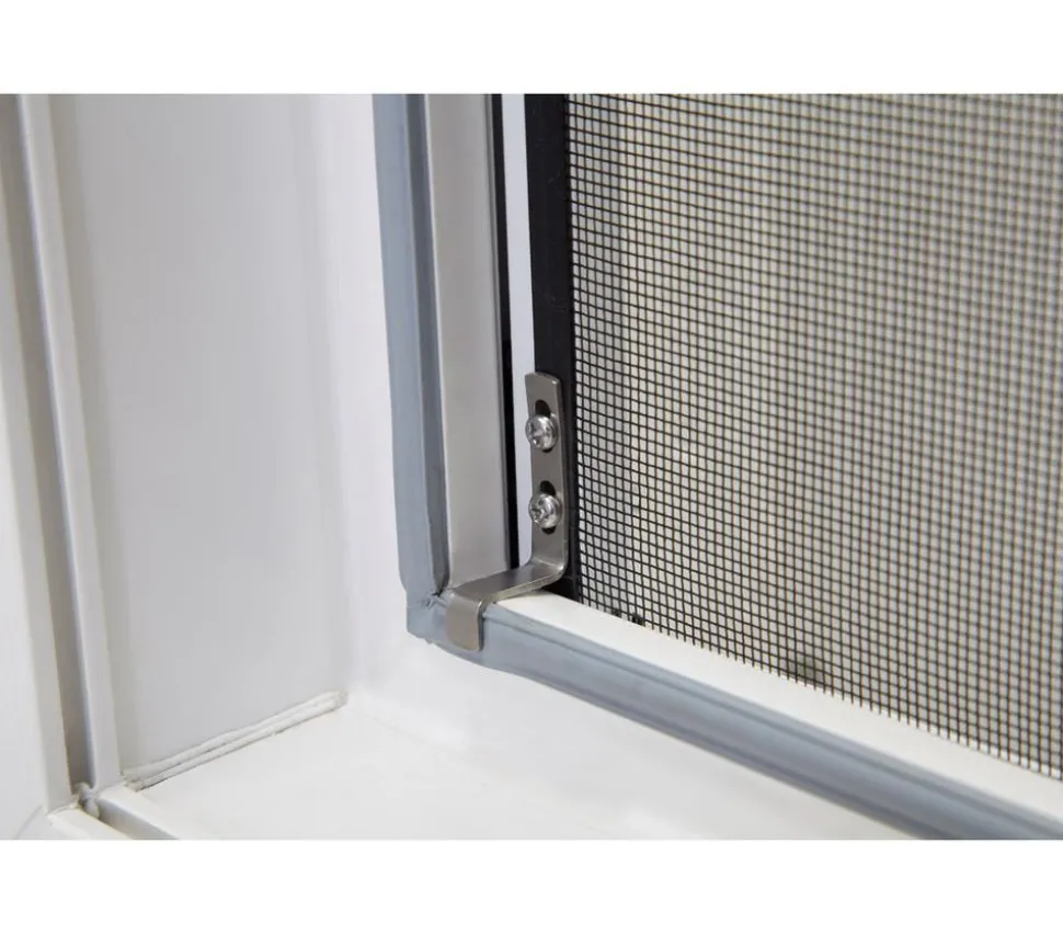 Hecht Fliegengitter Fensterbausatz Master Slim XL, ca. B130/H220 cm