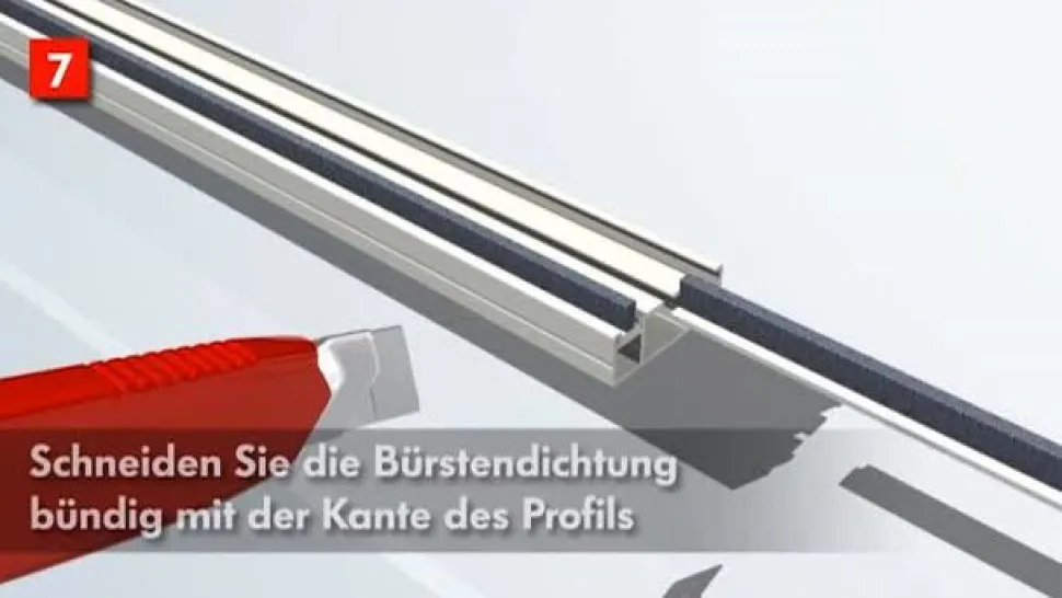 Hecht Fliegengitter Fenster mit Pollenschutz, ca B100/H120 cm