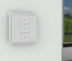 Hecht Insektenschutzrollo elektrisch, inkl. Solarpanel, ca. B130/H160 cm