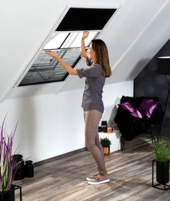 Hecht Kombi-Dachfenster-Plissee, ca. B110/H160 cm
