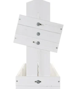 Hecht Vertikales Holz-Hochbeet Cube 4, ca. B82/H145/T50 cm