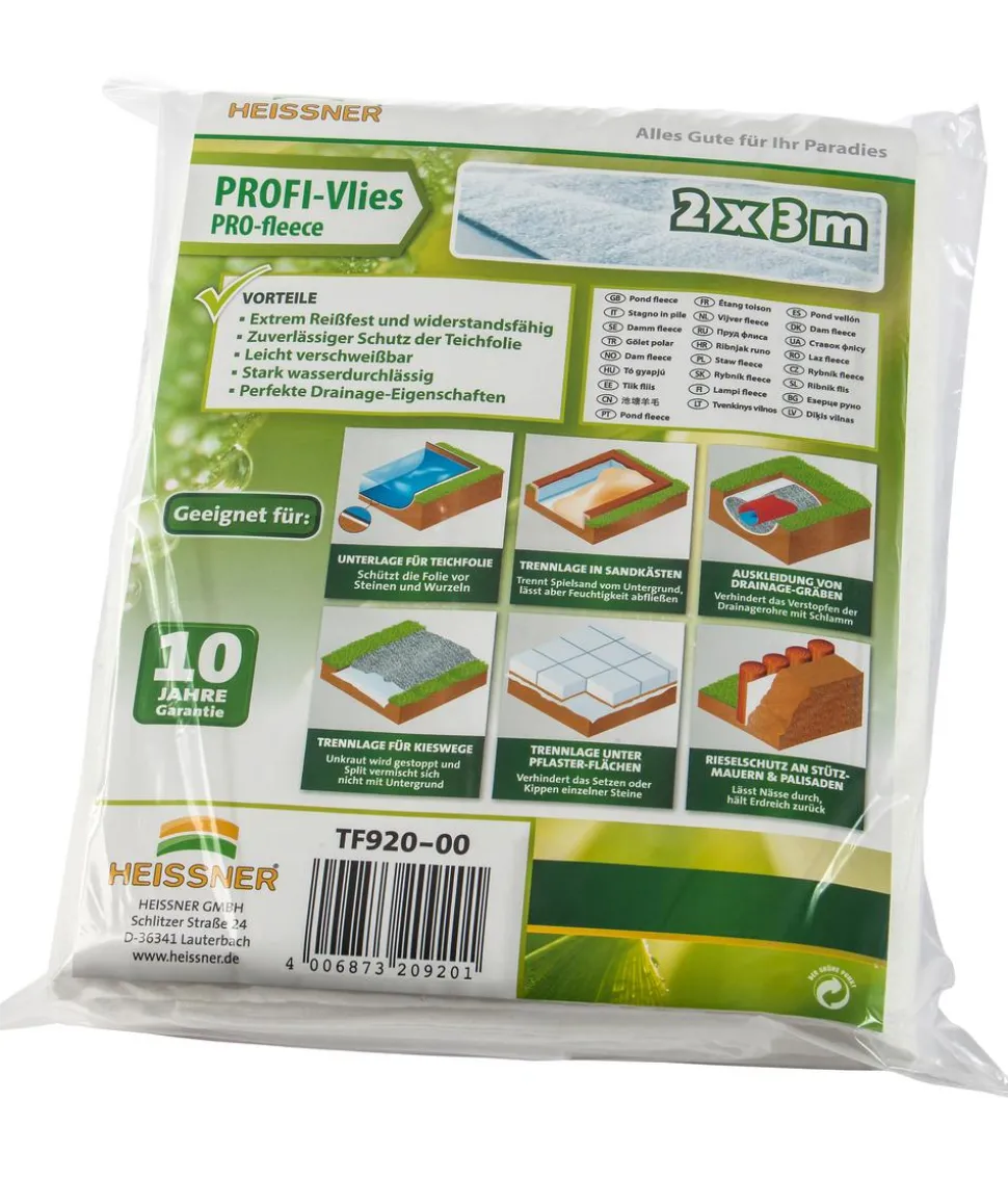 Heissner Profi-Teichvlies Extra Strong, 1 mm