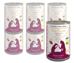 Herrmann's Nassfutter für Hunde Classic Menü Bio