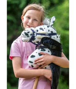 HKM KIDS Hobby Horsing Halfter und Strick, dunkelblau