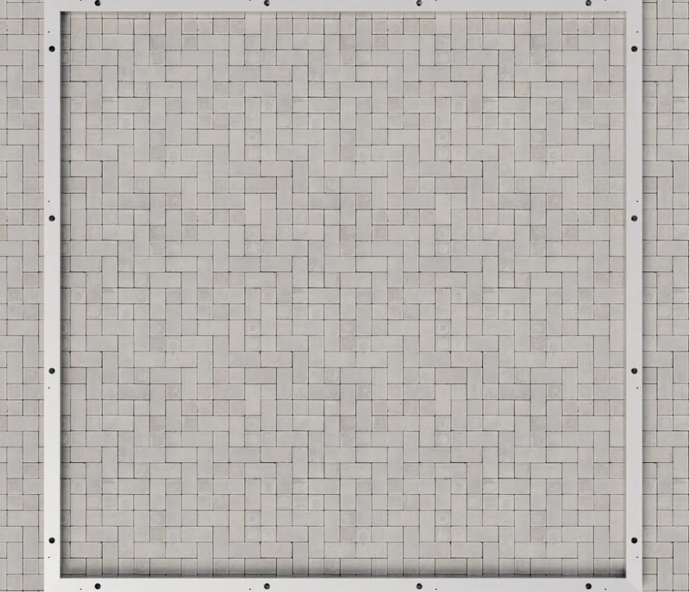Hörmann Aluminium-Bodenrahmen für Gerätehaus Juno JSD10/JFD10/JPD10