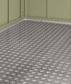 Hörmann Aluminium-Riffelblechboden für Berry-Kaminholzregal