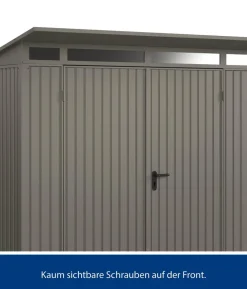 Hörmann Berry-Gerätehaus Classic-P Typ 1, ca. B247,9/H228,6/T153 cm