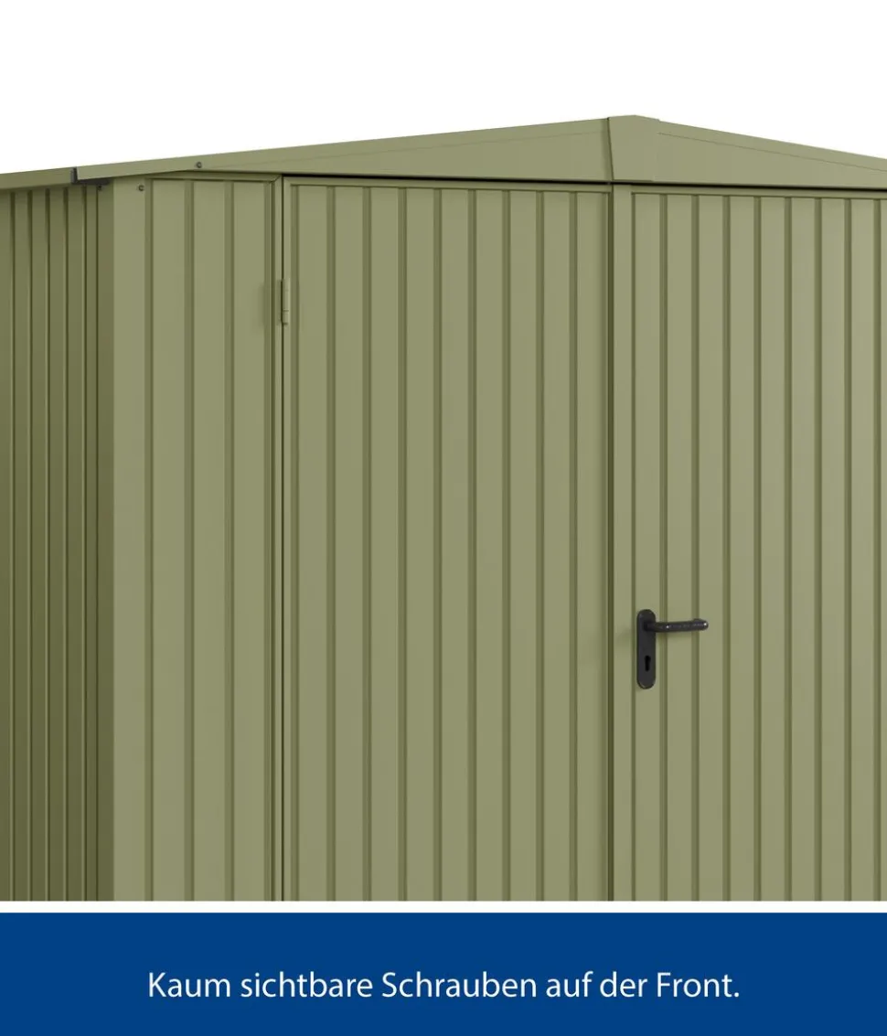 Hörmann Berry-Gerätehaus Classic-S Typ 2, ca. B258,8/H216/T247,7 cm