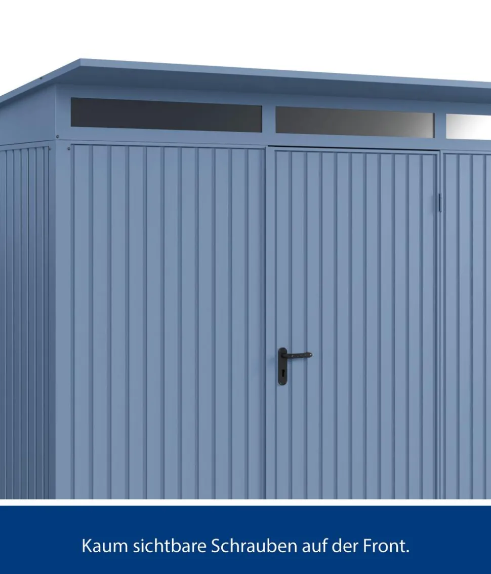 Hörmann Berry-Gerätehaus Classic-P Typ 3, ca. B312,7/H232,3/T283,4 cm