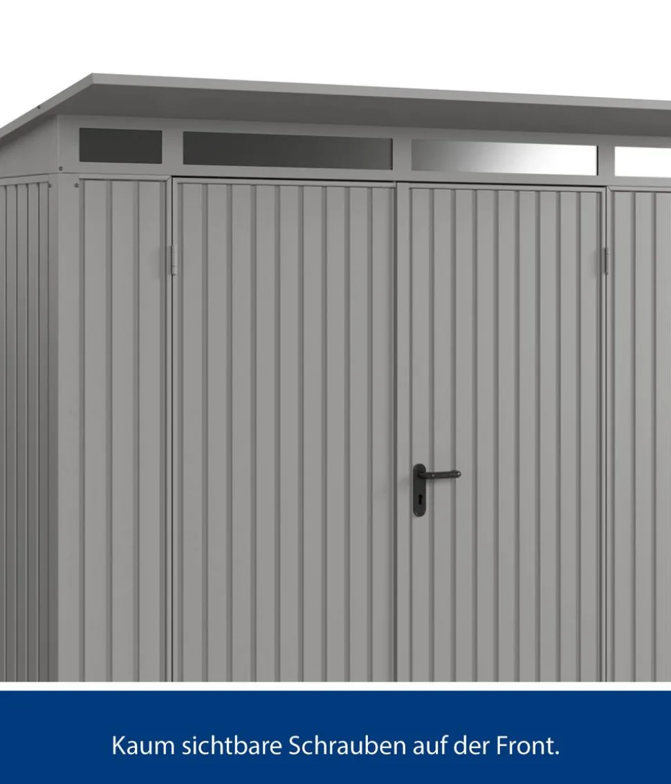Hörmann Berry-Gerätehaus Classic-P Typ 1, ca. B247,9/H228,6/T153 cm