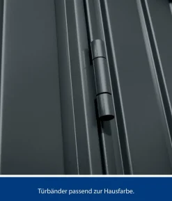 Hörmann Berry-Gerätehaus Classic-S Typ 1, ca. B258,8/H216/T121,3 cm